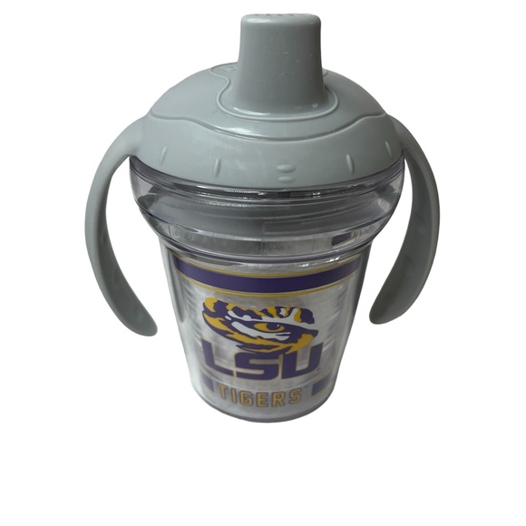 Tervis My First Tervis Sippy Cup LSU Tigers Toddler Cup Purple Yellow Louisiana - Picture 2 of 11